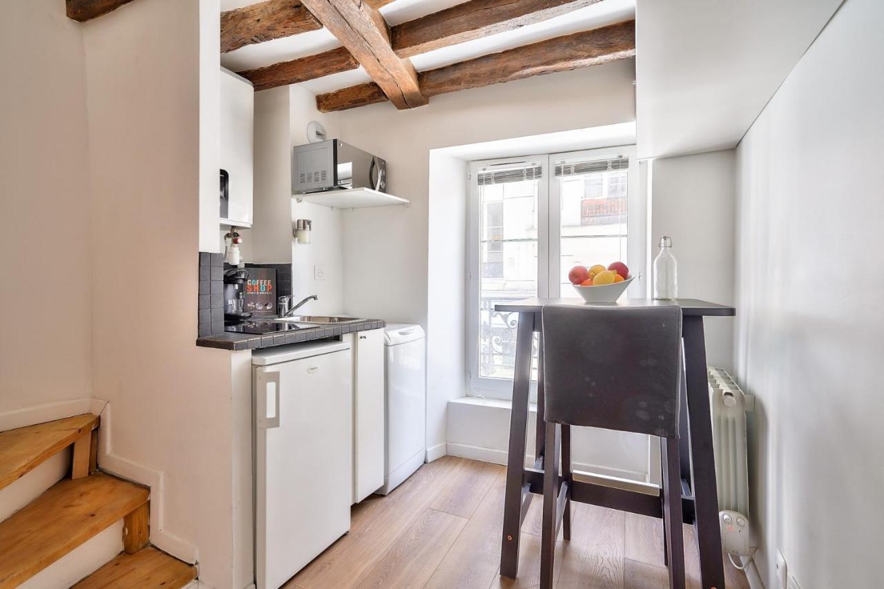 Cute And New Studio Duplex In The Heart Of Paryż Zewnętrze zdjęcie