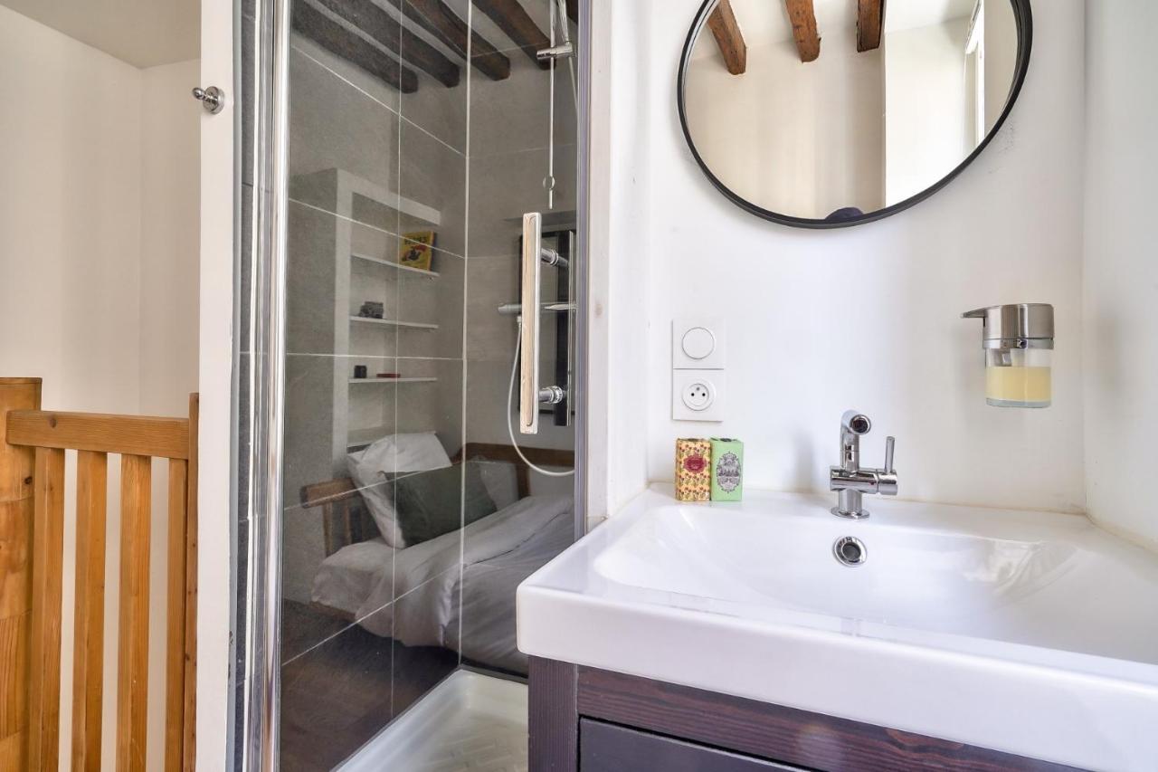 Cute And New Studio Duplex In The Heart Of Paryż Zewnętrze zdjęcie